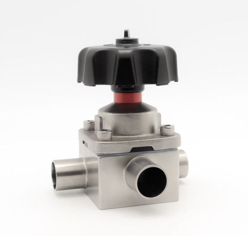 PTFE-Lined-A216-Gr.-Wcb-3-Way-Diaphragm-Valve-in-indonesia