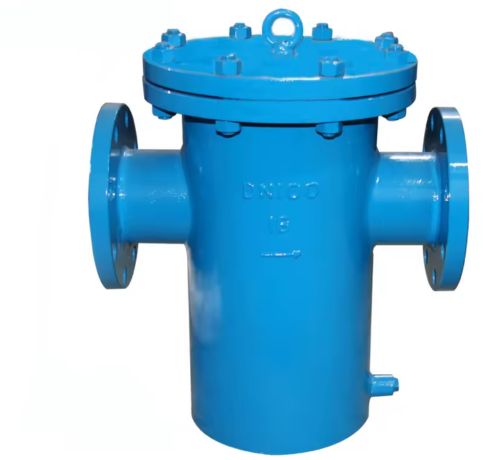 PTFE-Lined-Bucket-Type-Strainer-in-indonesia